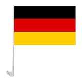 Yulokdwi Autofahne,Deutsche Flagge | Deutschland Autoflagge 1x1,5ft,Lebendige Farben für den...