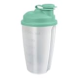 Westmark Mix-und Schüttelbecher/Dressingshaker mit Messskala, herausnehmbarer Mixscheibe und...