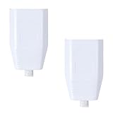 2 Stücke Eurokupplung Flach, Euroflachkupplung Kupplung 250v/2,5a, Eurostecker Flach Schuko...