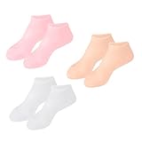 CIYODO 3 Paare Feuchtigkeitsspendende Weich Machende Fußpflege-socken mit Anti-riss-schutz...