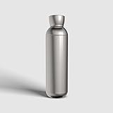 SC7 Trinkflasche Edelstahl ZODA 900 ml | Kompatibel mit den Wassersprudlern DUO, TERRA, EASY und ART...