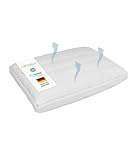Cosmira® Nackenstützkissen 73x43x14 - Orthopädisches Viscoschaum Kissen für erholsamen Schlaf -...