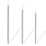 3 Stück Nähnadeln mit, Großen Öhr Wollnadel Nylon Nadeln mit Großem Öhr Zum Weben Wolle...