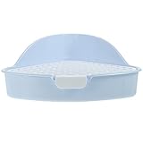 Mipcase Mülleimer Bad Kleintier Toilette Hamster Ecktoilette Kleintiertoilette Hasen Ecktoilette...