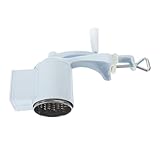 JECOMPRIS Manuelle Käsereibe Metall Nussreibe Multifunktional Handkurbel Trommelreibe Für Käse...