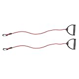 WESIEVYA 1 Paar Elastisches Latexseil Spannseil Für Laufbänder Robustes Und Flexibles...