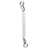 HARFINGTON Offset Extra Long Box End Wrench 17x19mm Metric 12 Point 75 Degree Offset Double End Box...