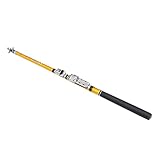 OSOLADY 1Stk Angelrute Telescopic Rod Fischerrute Angelrute mit Fischrolle Reiserute teleskopische...