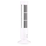 Qerwsdty Neuer USB-Turmventilator Blattloser Ventilator -Elektroventilator Vertikale...