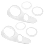 Sosoport Autolautsprecher Montagesatz Kunststoff Universelle Halterung für Auto Audiosysteme...