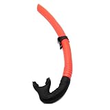 Dry Snorkel Professionelle Schnorchelausrüstung mit trockener Oberseite für bequemes...