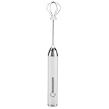 Uhidka Tragbarer Hand-Schneebesen, Kabellos, Wiederaufladbar, Doppel-Mixer, Kaffeemixer,...