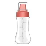Yopeissn Ketchup-Quetschflasche, Restaurant-Quetschflaschen mit Auslaufsicherem Verschluss, Tragbare...