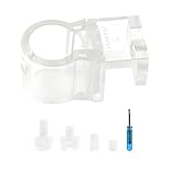 TERNCOEW Airline Tube Holders Clamps Aquarium Acrylic Fixture Clamp For Fish For Tank Aquarium Water...