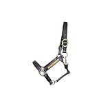 German Riding Edles Lederhalfter mit individueller Gravurmöglichkeit braun (Full)