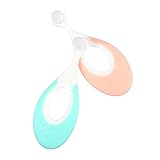 NIYANGLE 2 Stück Babyzahnbürsten mit Weichen Borsten für Kleinkinder Ergonomisches Design für...