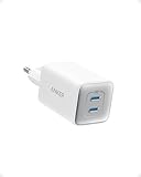 Anker USB C Ladegerät 47W, 523 Charger (Nano 3), kompakt mit 2 Anschlüssen GaN Schnellladegerät...