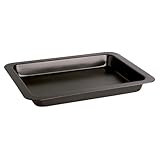 Quid Sweet Grey Backblech aus lackiertem Stahl, 42 x 32 x 4 cm, Schwarz