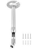 QWORK® Beamer Halterung Decke oder Wandhalterung - Verstellbarer 20-40cm – Universal 1/4 Gewinde...