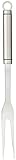 KitchenCraft Professionelle Tranchiergabel, langer ovaler Griff, Edelstahl, unverzichtbares...