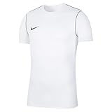 Nike Herren T-Shirt Dry Park 20, White/Black/Black, M, BV6883-100
