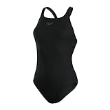 Speedo Damen Endurance+ Medalist Badeanzug, Schwarz, 40