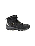 Jack Wolfskin Herren Vojo 3 Texapore Mid M Outdoorschuhe, Black Burly Yellow Xt, 44 EU