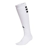 adidas Men's WEIGHTLIFTING KNEE SOCKS, white/black/black, 13-14.5