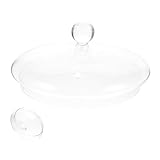 VILLCASE Hitzebeständiger Borosilikat glasdeckel für Kochtopf Transparenter Küchen topfdeckel...