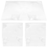 ULTECHNOVO 3 Stück Leselupen 3 Fach Faltbare PVC Lupe 300x210mm Große Buchseitenlupe für Senioren...