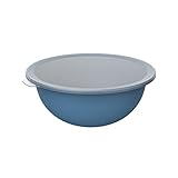 Rotho Caruba Schüssel 4.8l mit Deckel, Kunststoff (PP) BPA-frei, blau/transparent, 4.8l (32.2 x...