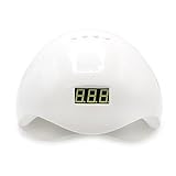 Global Fashion Sun-5 48W UV-LED-Nageltrockner Nagellampe für Gelpolitur, UV-Lichthärtungslampe mit...