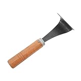 Abaodam Baumschaber mit Holzgriff Langlebiges Entrindungswerkzeug zum Effizienten Entfernen von...