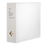 SHINEOFI CD Aufbewahrungsbox Organizer für 24 Discs Mittelgroß ABS PVC Vliesstoff Wasser und...