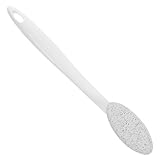Warmhm Bimsstein Fußfeile mit Langem Griff Hornhautentferner Pediküre Werkzeug Ergonomisch für...