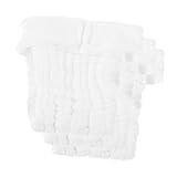 Beaupretty 3stücke Stoffwindeln Aus Baumwolle Weiße Babywindelhosen Wiederverwendbare Windeln Für...