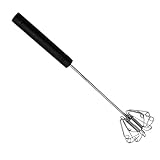 Schneebesen – Eierschlägel | rotierender Rührer | hitzebeständiger Küchenbesen zum Rühren,...