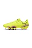PUMA Unisex Future 8 Play FG/AG Fussballschuh, Yellow ALERT Black-Sun Struck, 39 EU