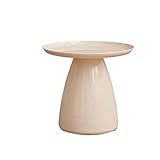 NASTYA Moderner Couchtisch Runder Beistelltisch, Kleiner Couchtisch Dekoration Tisch, Moderner...