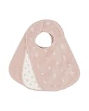 Kindsgard Baby Klettlätzchen 3er-Pack „happaklat“ – Zweige Rosa – 75% Bio-Baumwolle –...