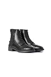 HORZE Damen Reitstiefelette Kilkenny,Jodhpur Reitstiefel mit Reißverschluss, Schwarz, 38