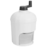 DECORNIJIA Handbetriebene Slush EIS Maschine mit Edelstahlklingen Kleiner Tragbarer Eiscrusher für...
