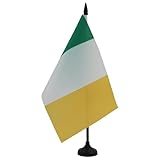 AZ FLAG - Tischflagge Irland - 21x14 cm - Irische Tischfahne 14 x 21 Cm - Flaggen