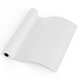 Plotterpapier Rolle, 80g 610mm x 50M 2 Zoll Kern, weißes Hochwertiges Papierrolle, Inkjet Plotter...