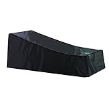 Kochenty Lounge Chair Cover Wasserdicht Outdoor Garten Anti-UV, 210D Material, MöBel Sonnenliege...