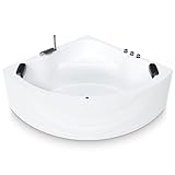 AQUADE Acryl Eckbadewanne 140x140 cm Modell: Koblenz/Kassel Badewanne Komplettset - Wählen Sie Ihre...