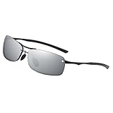 YUIOOISH Polarisierte Sport-Sonnenbrille, magnetische Wechselgläser, Sonnenbrille oder Modebrille,...