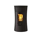 Edilkamin wasserführender Pelletofen Cherie H14 Evo Keramik grau | 14,2 kW
