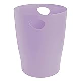 Exacompta 45364D ECOBIN Papierkorb Aquarel 15 Liter mit Griffen. Eleganter und robuster Papierkorb...