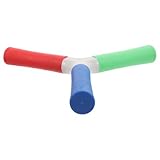 Ciieeo Reaktionszeit Trainingsgerät aus Robustem PVC mit Dreifarbigen Wurfstäben Hand Augen...